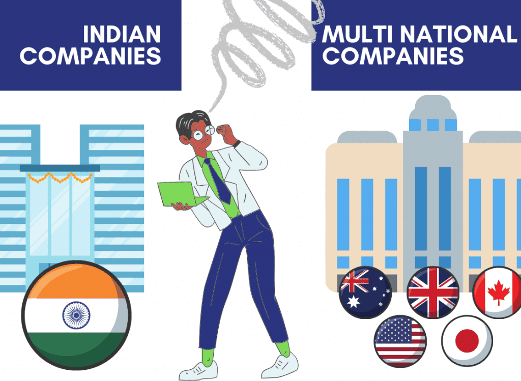 mnc vs indian companies